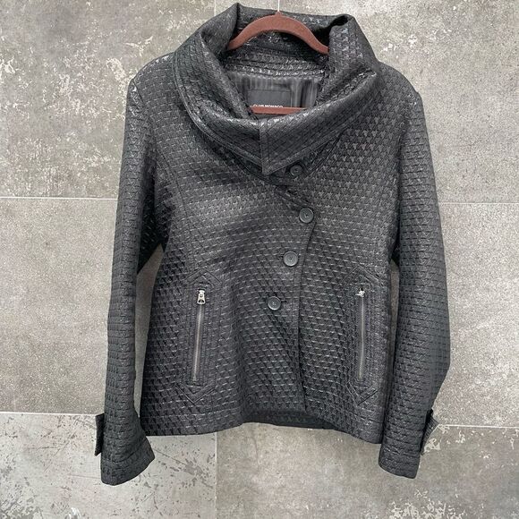 COPY - Club Mónaco bikers jacket Not leather. - Picture 3 of 7